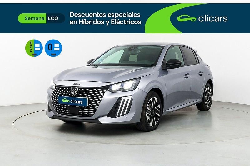 Usado Peugeot 208 Allure 101 CV (74 kW) 2025 Gris Utilitario