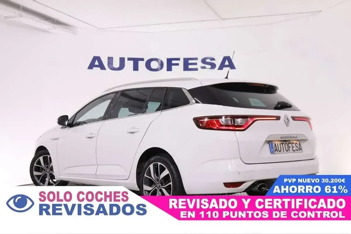 Usado Renault Mégane GrandTour Bose Edition 131 CV (96 kW) 2017 Blanco Familiar