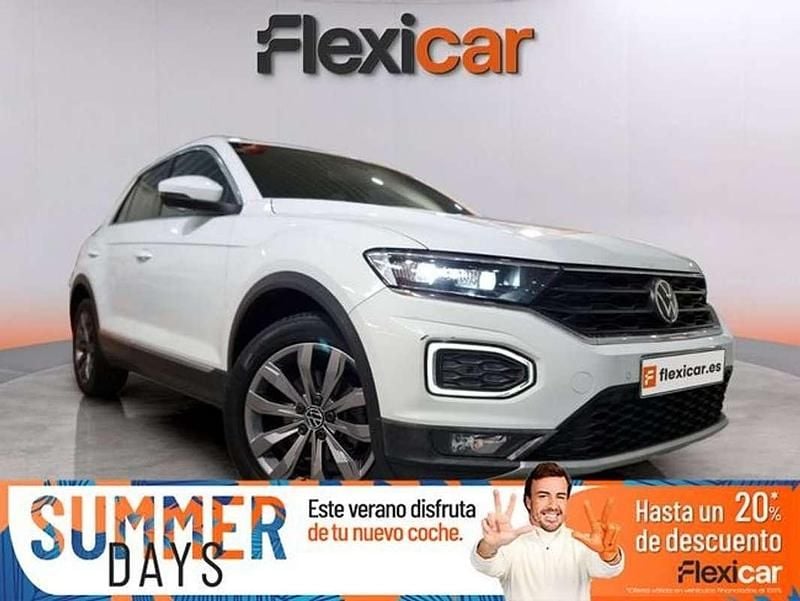 Blanco Usado 2021 VW T-Roc Sport SUV | 18.890 € (Precio justo) - Imagen 1/4