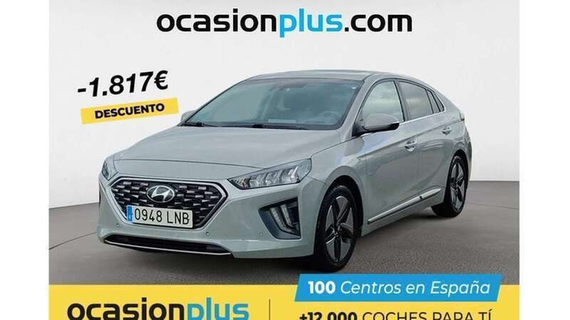 Gris Usado 2021 Hyundai Ioniq Style Berlina | 16.628 € (Buen precio) - Imagen 1/4
