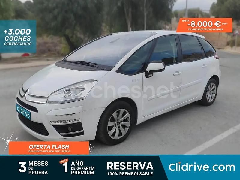 Blanco Usado 2013 Citroën C4 Picasso Seduction Monovolumen | 6790 € (Buen precio) - Imagen 1/3