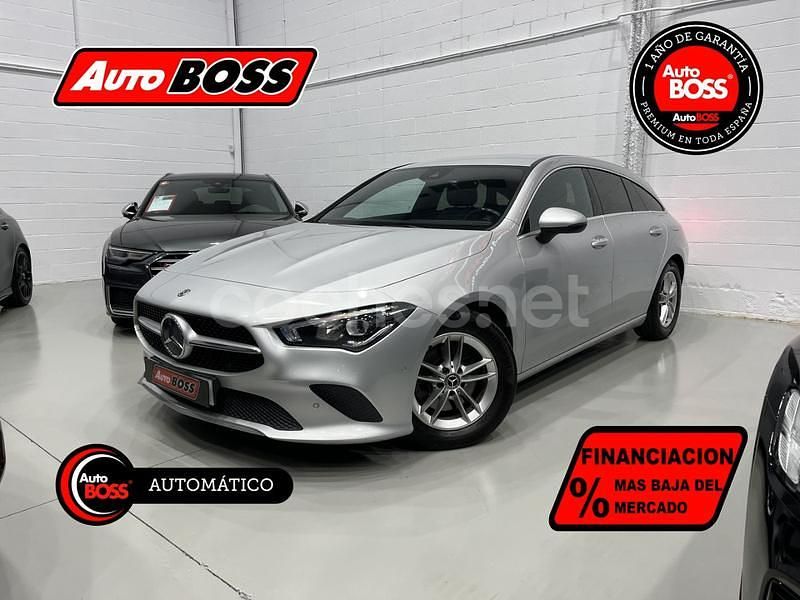 Gris / plata Usado 2020 Mercedes CLA200 Shooting Brake Familiar | 22.950 € (Buen precio) - Imagen 1/4