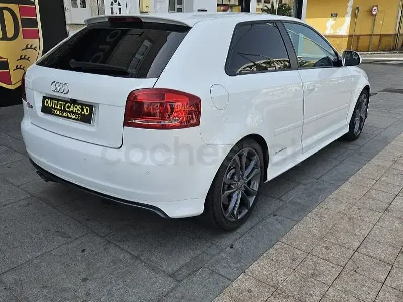 Usado Audi S3 Ambiente 265 CV (194 kW) 2009 Blanco Utilitario