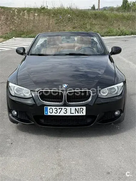 Usado BMW 320 Cabriolet 177 CV (130 kW) 2010 Negro Descapotable