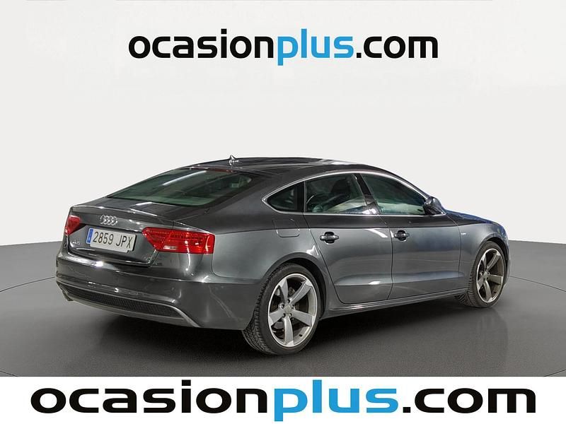 Usado Audi A5 S-Line 190 CV (139 kW) 2016 Gris Berlina