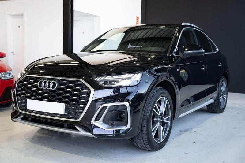 Usado Audi Q5 163 CV (119 kW) 2022 Negro SUV