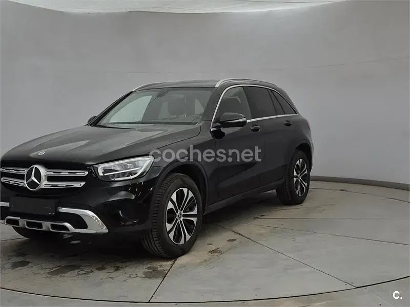Usado Mercedes GLC300e 320 CV (235 kW) 2022 Negro SUV