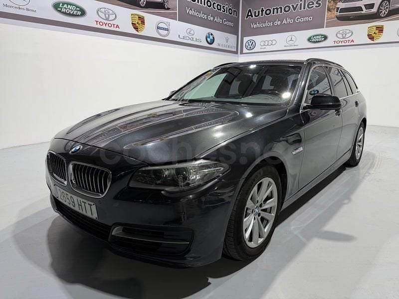 Usado BMW 520 184 CV (135 kW) 2013 Negro Familiar