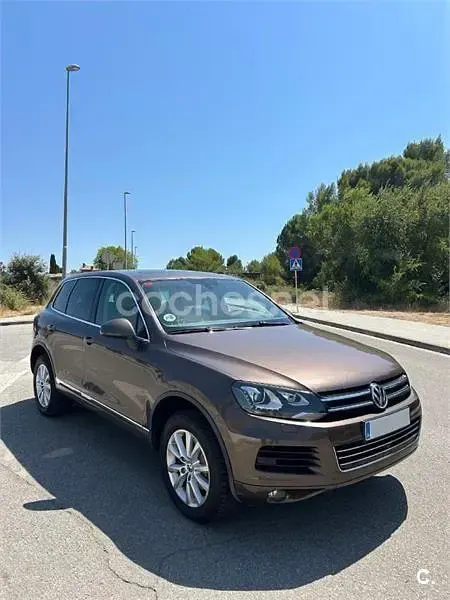 Usado VW Touareg 240 CV (176 kW) 2010 Marrón SUV
