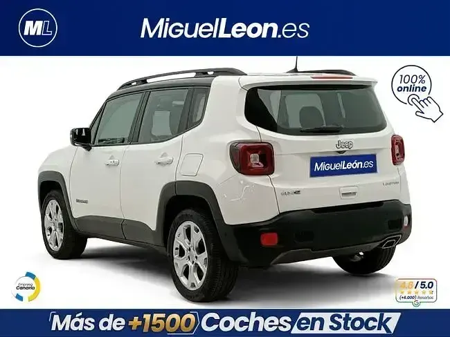 Käytetty Jeep Renegade Limited 190 HP (139 kW) 2021 Valkoinen Katumaasturi