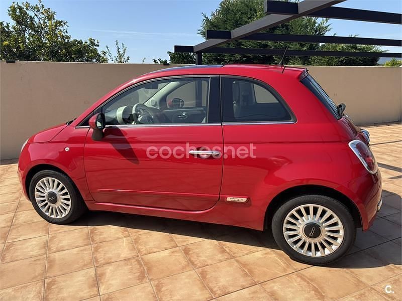 Usado Fiat 500 95 CV (69 kW) 2011 Rojo Berlina