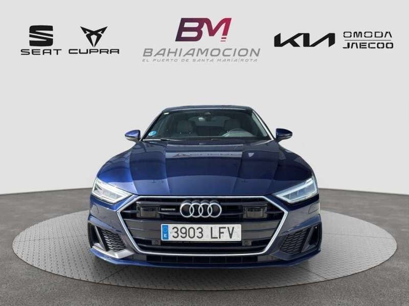 Azul Usado 2020 Audi A7 Sportback S-Line Utilitario | 32.500 € (Super precio) - Imagen 1/4