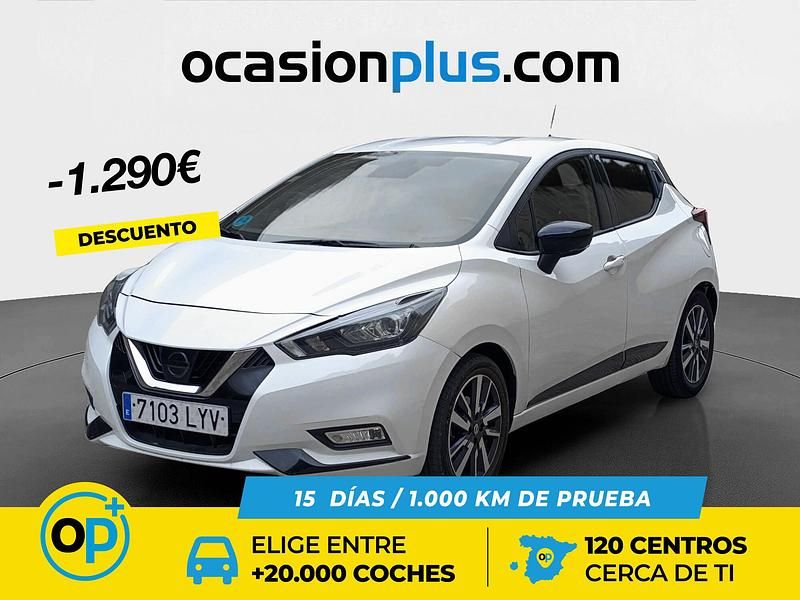 Usado Nissan Micra 92 CV (67 kW) 2022 Blanco Utilitario