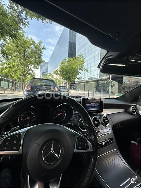 Gris / plata Usado 2016 Mercedes C220 Edition 1 Coupe | 21.500 € (Super precio) - Imagen 1/4