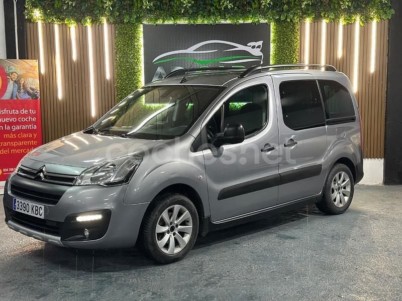 Gris / plata Usado 2018 Citroën Berlingo Shine Monovolumen | 12.490 € (Super precio) - Imagen 1/4