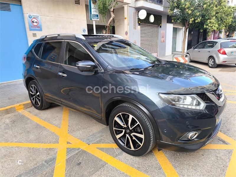 Azul Usado 2016 Nissan X-Trail Tekna SUV | 9900 € (Super precio) - Imagen 1/4