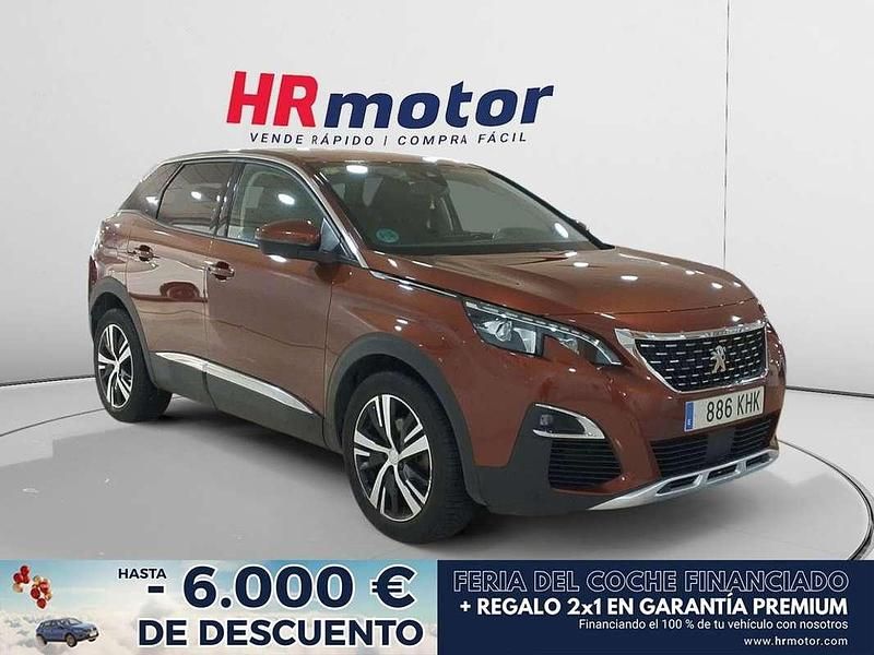 Marrón Usado 2018 Peugeot 3008 Allure SUV | 13.790 € (Precio justo) - Imagen 1/4
