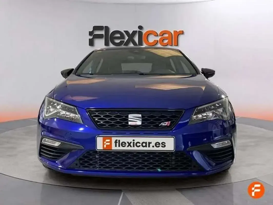 Usado Seat Leon ST CUPRA 300 CV (220 kW) 2018 Azul Familiar