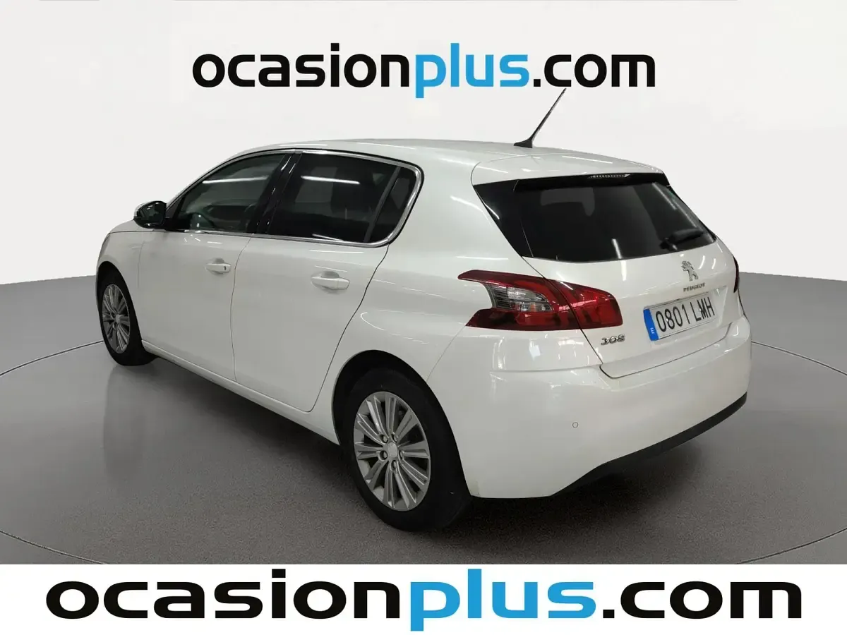 Usado Peugeot 308 Allure 131 CV (96 kW) 2021 Blanco Utilitario