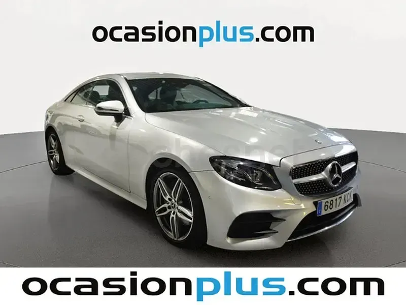 Usado Mercedes E220 194 CV (142 kW) 2017 Gris / plata Coupe