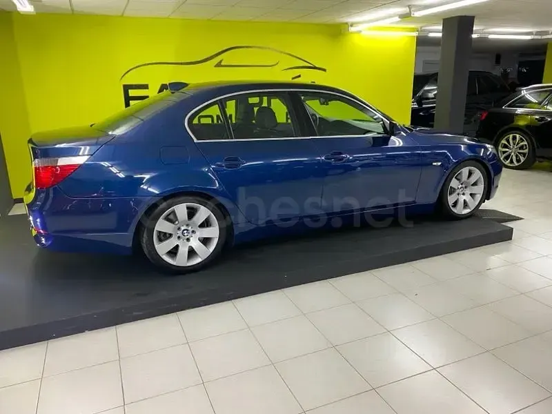 Usado BMW 535 286 CV (210 kW) 2007 Azul Berlina