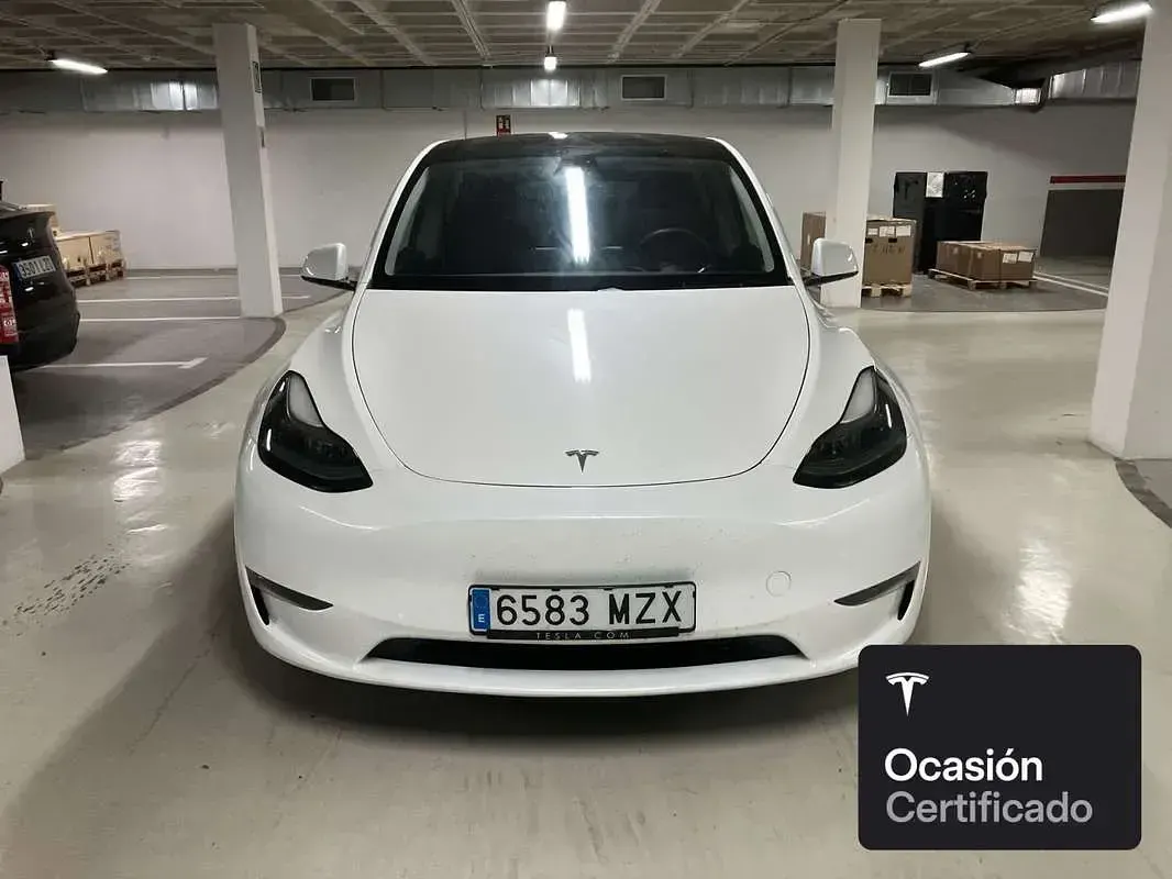 Usado Tesla Model Y Long Range AWD 189 kW (258 CV) 2025 Blanco SUV