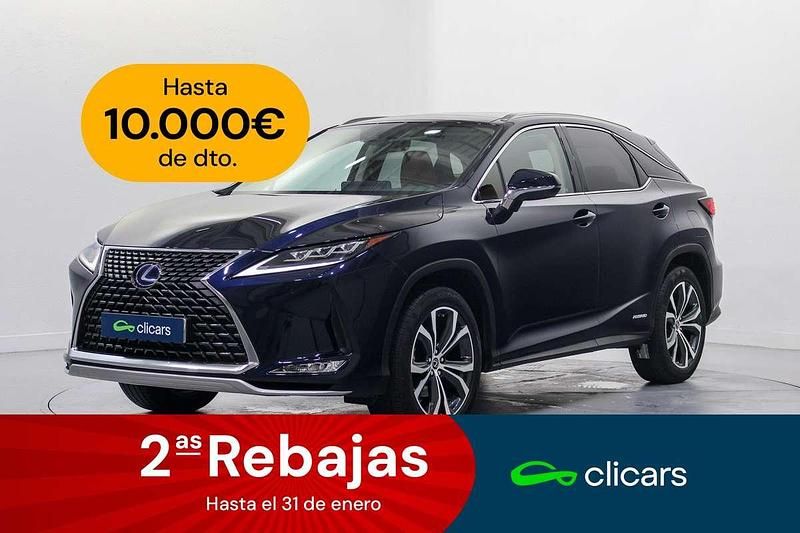 Azul Usado 2021 Lexus RX450h Executive Line SUV | 46.690 € (Precio justo) - Imagen 1/4