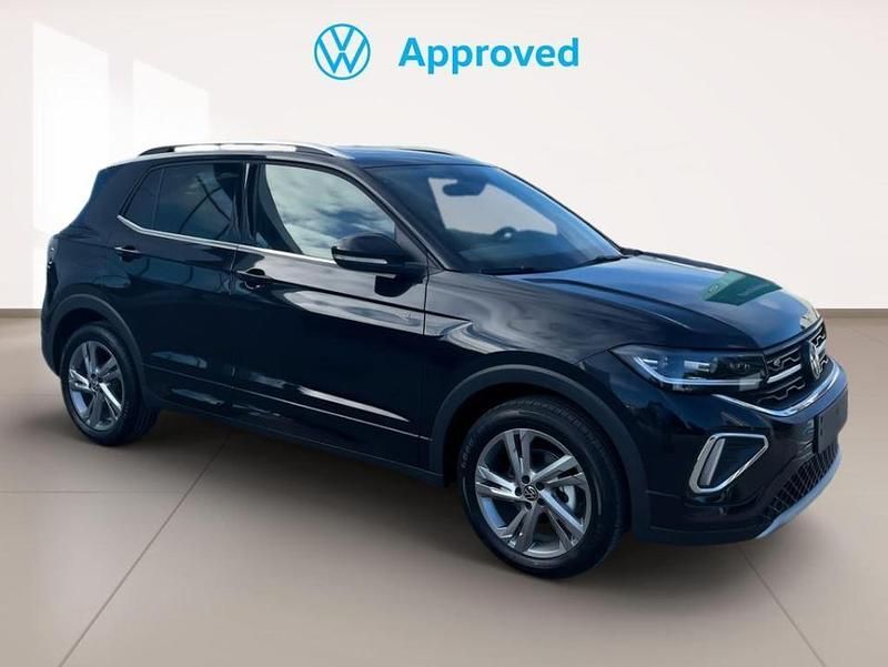 Negro oscuro (metalizado) Usado 2024 VW T-Cross R-line SUV | 28.800 € - Imagen 1/4