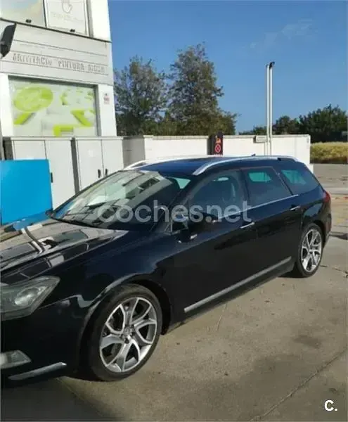 Usado Citroën C5 Exclusive 240 CV (176 kW) 2010 Negro Familiar