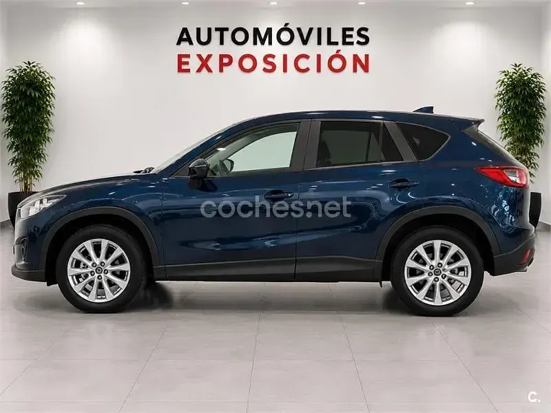 Usado Mazda CX-5 Style 150 CV (110 kW) 2014 Azul SUV
