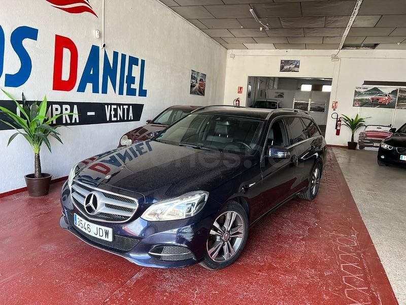 Usado Mercedes E300 Avantgarde 231 CV (169 kW) 2016 Azul Familiar