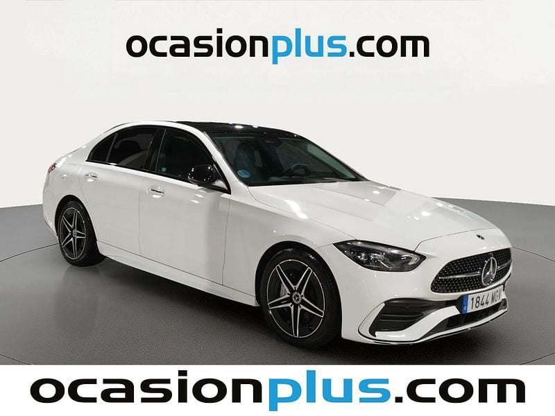 Usado Mercedes C220 AMG 200 CV (147 kW) 2023 Blanco Berlina