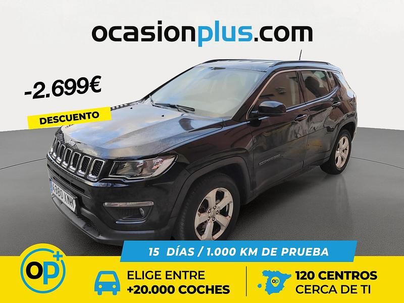 Usado Jeep Compass Longitude 120 CV (88 kW) 2018 Negro SUV