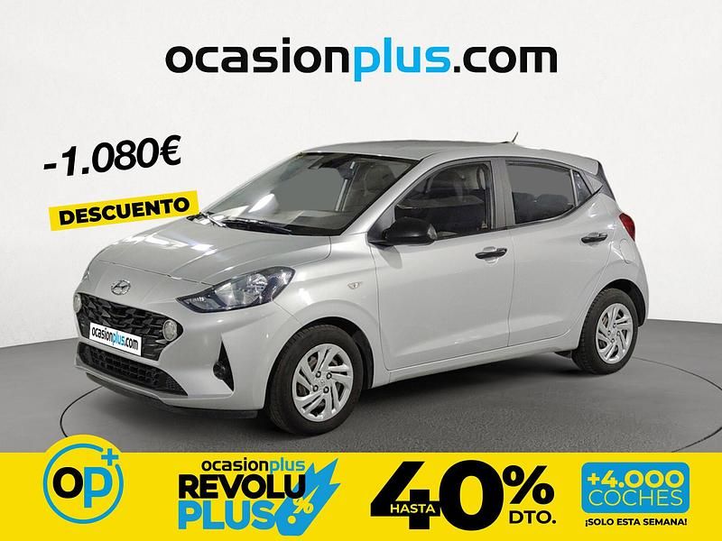 Usado Hyundai i10 67 CV (49 kW) 2022 Gris / plata Utilitario