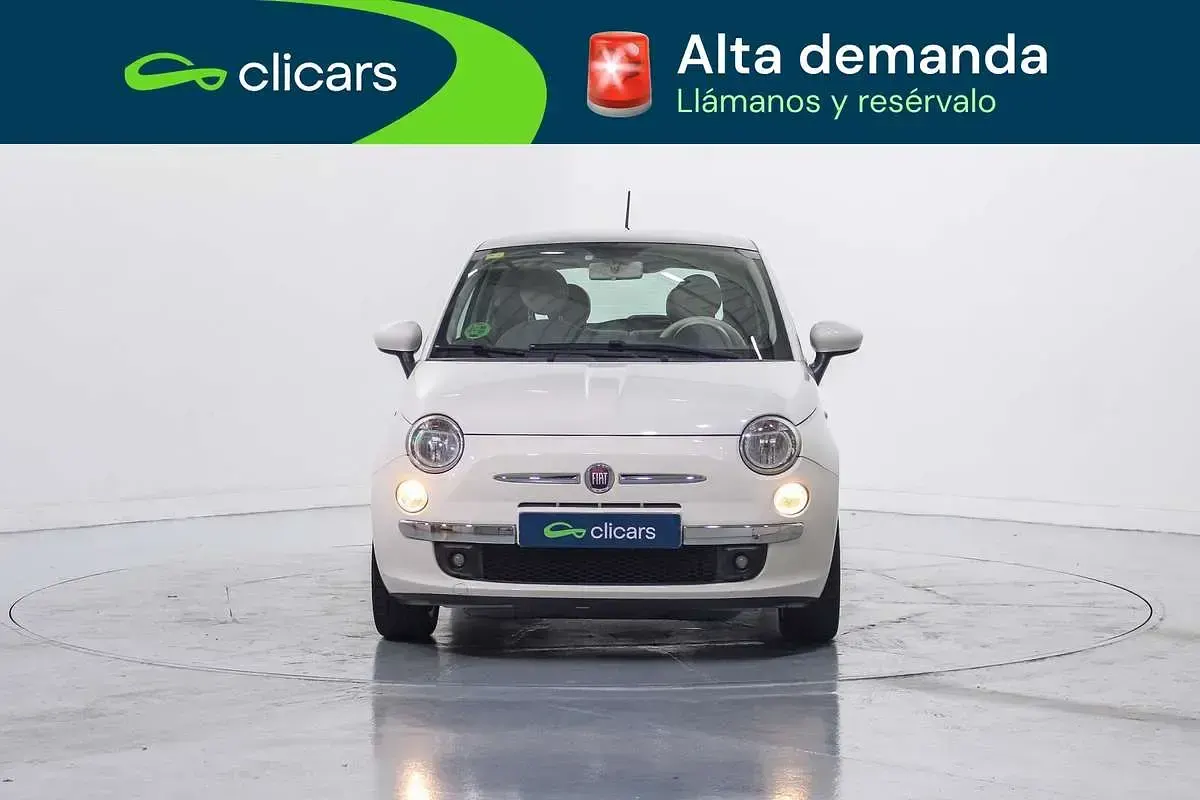 Usado Fiat 500 Lounge 69 CV (50 kW) 2014 Naranja Utilitario