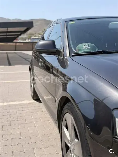 Usado Audi A3 Ambition 140 CV (102 kW) 2009 Negro Utilitario