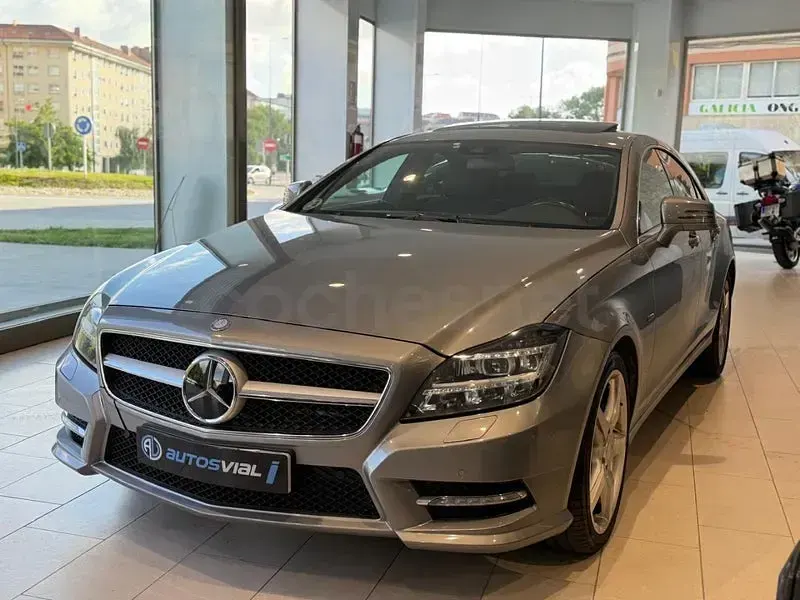Usado Mercedes CLS350 265 CV (194 kW) 2011 Gris / plata Berlina