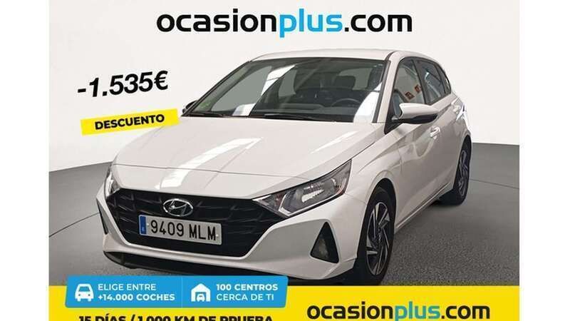 Blanco Usado 2023 Hyundai i20 Utilitario | 15.355 € (Precio justo) - Imagen 1/4