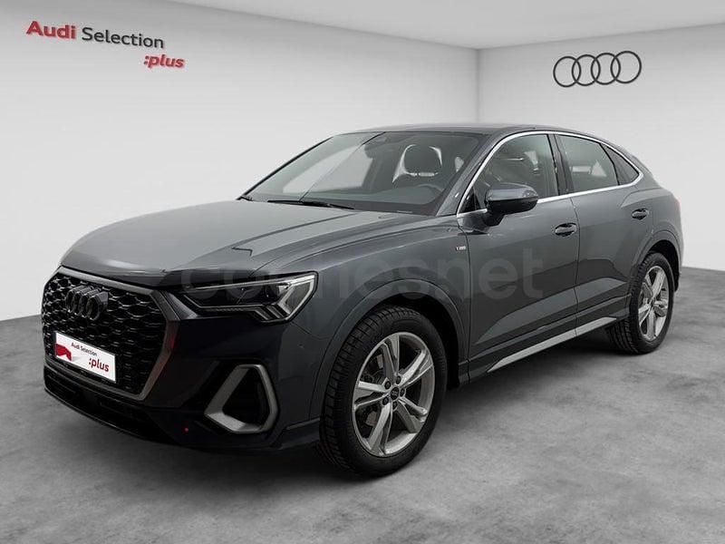 Usado Audi Q3 Sportback S-Line 150 CV (110 kW) 2020 Gris / plata SUV