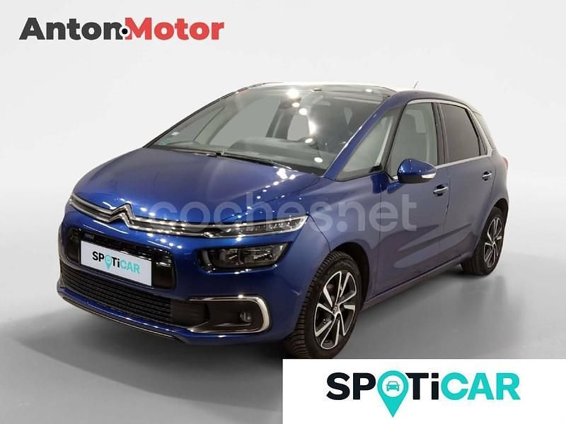 Azul Usado 2017 Citroën C4 Picasso PureTech Monovolumen | 14.990 € (Caro) - Imagen 1/4