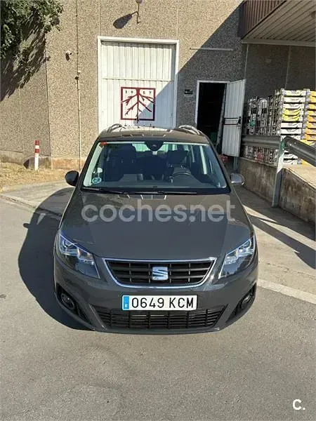 Usado Seat Alhambra Style 150 CV (110 kW) 2017 Negro Monovolumen