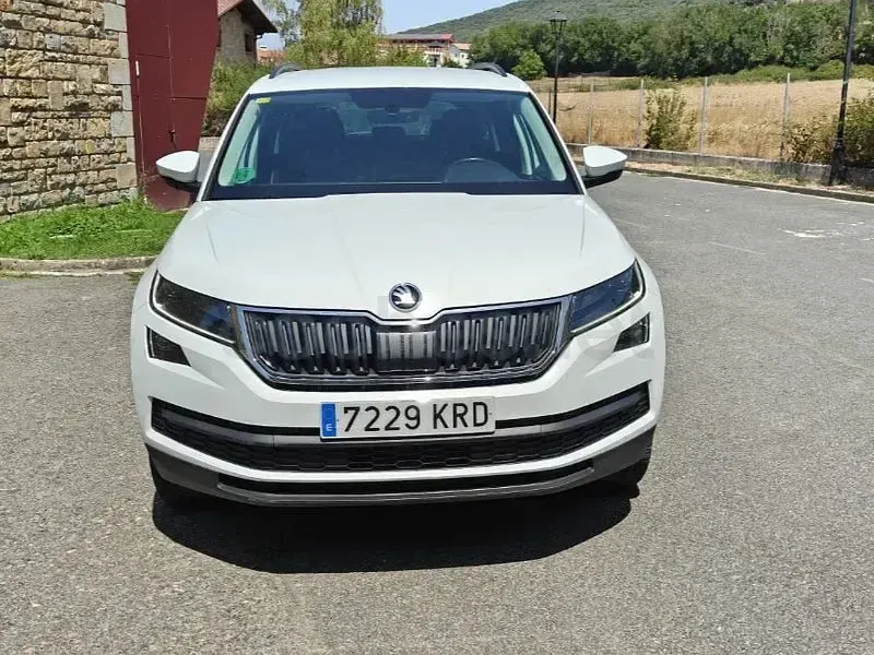 Usado Skoda Kodiaq Ambition 150 CV (110 kW) 2018 Blanco SUV