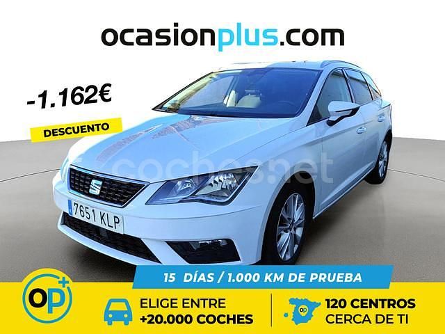 Blanco Usado 2018 Seat Leon Style Familiar | 12.790 € (Un poco caro) - Imagen 1/4