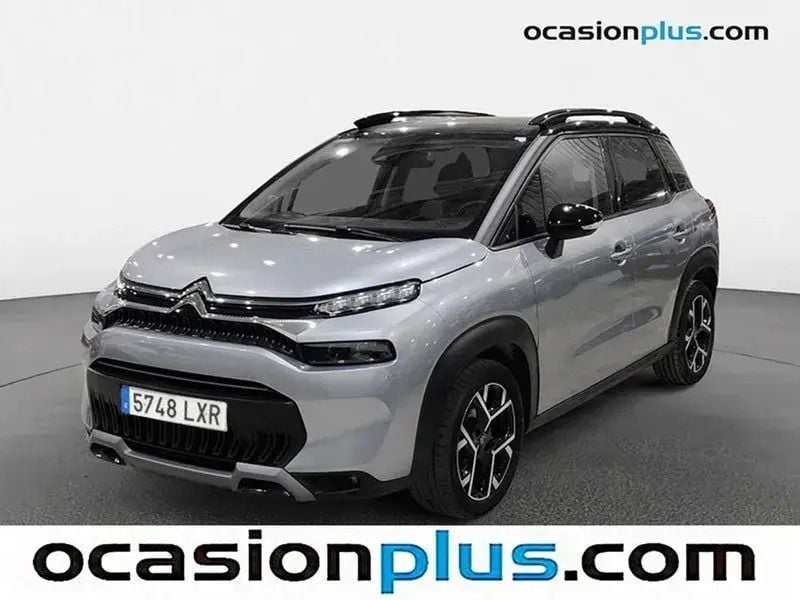 Gris Usado 2022 Citroën C3 Aircross PureTech SUV | 14.719 € (Precio justo) - Imagen 1/4