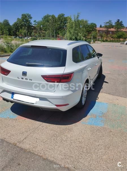Usado Seat Leon ST XCELLENCE 150 CV (110 kW) 2020 Blanco Familiar