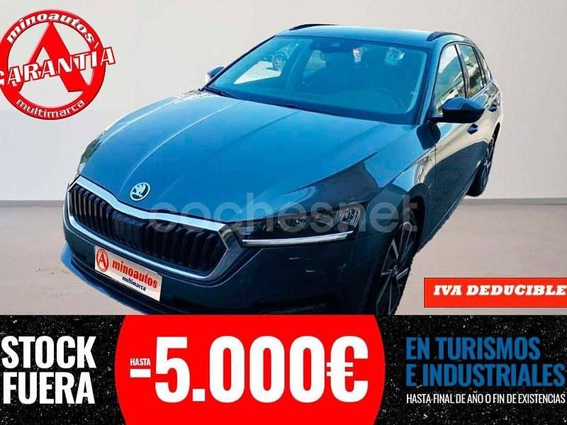 Gris Usado 2021 Skoda Octavia Executive Familiar | 21.890 € (Precio justo) - Imagen 1/4