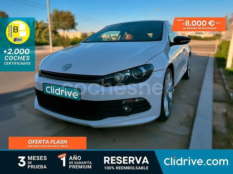 Blanco Usado 2010 VW Scirocco Coupe | 8490 € (Precio justo) - Imagen 1/3