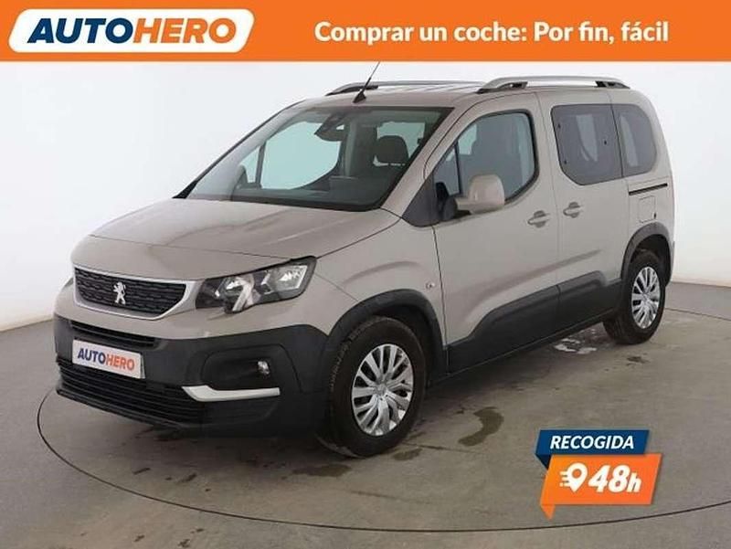 Usado Peugeot Rifter Active 102 CV (75 kW) 2019 Gris Monovolumen