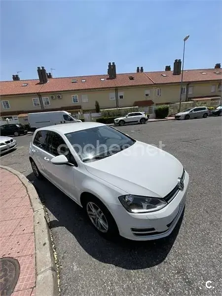 Usado VW Golf VII Edition 110 CV (80 kW) 2016 Blanco Familiar