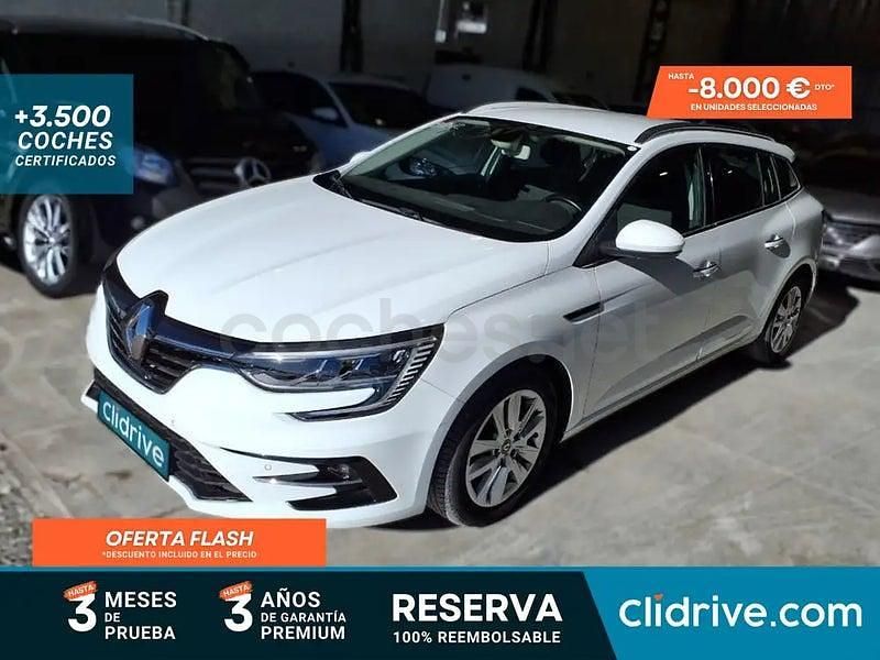 Usado Renault Mégane GrandTour LIMITED 115 CV (84 kW) 2020 Blanco Familiar
